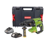 Procraft PHA40bb - Taladro percutor inalámbrico (20 V, 2,6 J, SDS Plus sin escobillas)