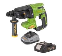 Procraft PHA40bb - Taladro percutor inalámbrico (20 V, 2,6 J, SDS Plus sin escobillas)