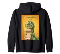 Procrastisaurus Rex Humor Divertido Procrastinación Arte Ingenioso Sudadera con Capucha