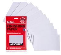 ProDec 10 Hojas Lijado Surtidas, Entre Capas Pintura/Barniz, Compatible Lijadoras, 9"x5.5"