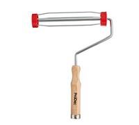 ProDec 9" x 1.75" Marco de madera para rodillo de pintura profesional con jaula antideslizante de 5 alambres y mango atornillable para barra de extensión, 9" x 1.75