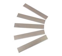ProDec Advance Paquete de 5 cuchillas de repuesto de 6 pulgadas de acero endurecido de doble grosor para trabajos pesados Compatible con el rascador ProDec Titan y otros rascadores de 6 pulgadas