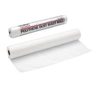 ProDec Advance Rollo de 100 m2 (2 m x 50 m) de polietileno de grado extra duradero, a prueba de polvo e impermeable Ideal para cubrir y proteger suelos y muebles al pintar y decorar