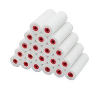 ProDec Big Box Paquete de 20 mini rodillos de espuma de alta densidad de 4 pulgadas para un acabado liso con pinturas brillantes y satinadas en rodapiés, alféizares de ventanas, paneles de puertas
