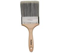 ProDec Brocha de Pintura sintética de 4 Pulgadas para un Acabado Suave con Pinturas de emulsión, Brillantes y satinadas en Paredes, techos, Madera y Metal, 4" 100mm