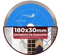PRODIAMANT, disco de corte para diamantes de 180 mm, para cerámica y gres porcelánico de alta calidad, modelo Rondo F702