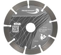 PRODIAMANT disco de corte diamantado 125 x 22,2 mm 10mm segmento profesional hormigón, piedra, ladrillo, universal 125mm