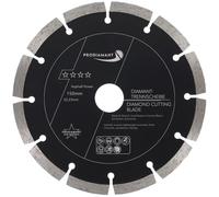 PRODIAMANT Disco de corte diamantado 150 mm x 22,2 mm abrasivo para asfalto, solado, hormigón ligero, hormigón fresco, arenisca y arcilla refractaria