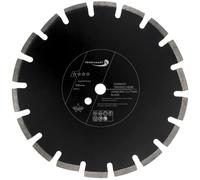 PRODIAMANT Disco de corte diamantado 300 mm x 20 mm abrasivo para asfalto, solado, hormigón ligero, hormigón fresco, arenisca y arcilla refractaria
