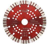 PRODIAMANT Disco de corte diamantado Turbo 150 mm x 22,23 mm - altura de segmento 12 mm, para hormigón, piedra y materiales de construcción, para amoladora angular