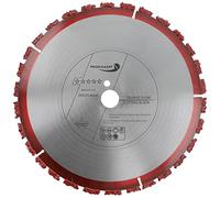 PRODIAMANT Disco de corte profesional WoodCut 350 mm x 25,4 mm, disco de corte de metal duro para madera, raíz de árbol, betún y fieltro para techos