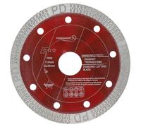 PRODIAMANT® Disco de diamante para azulejos [115MMx22,23MM] - Disco de corte para azulejos, gres porcelánico, mármol y piedra natural - Disco de diamante extrafino - Apto para amoladoras angulares M14