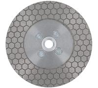 PRODIAMANT Disco Diamantado F-Jolly 125 mm x M14 - Corte a 45°, Biselado y Lijado, para Azulejos y Gres Porcelánico, apto para Amoladora Angular