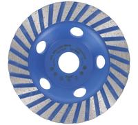 PRODIAMANT: Plato de pulido para diamantes de 125 mm, ideal para hormigón y granito