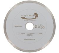 PRODIAMANT Prorim Disco de corte de diamante de 150 mm x 22,2 mm - Disco de diamante para cerámica y azulejos - Corte preciso - Apto para amoladora angular