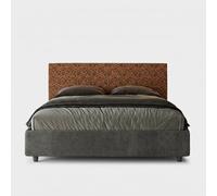 Produce Shop Arla Norris Era - Cama de matrimonio de tela, 160 x 190 cm, color gris oscuro