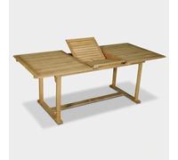 Produce Shop Mesa de jardín extensible de madera de acacia 150/200 x 90 cm