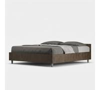 Produce Shop Nuamo Noix - Cama de matrimonio con almacenamiento, 160 x 190 cm, madera de nogal