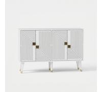 ProduceShop - Aparador consola con puertas y estantes 120 cm Ahart