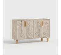 ProduceShop - Aparador consola moderno en madera de ingeniería Rodney Beige