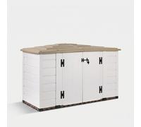 ProduceShop - Arcón de jardín para herramientas de PVC 212x88x133 Tuscany Evo Garden Box