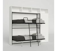 ProduceShop - Cama abatible horizontal litera armario ahorraespacio Kando I