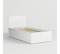 ProduceShop - Cama individual con canapé abatible 90x200 Tetrix White