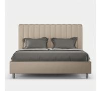 ProduceShop - Cama matrimonial con cajón somier acolchado 160x210 Agueda