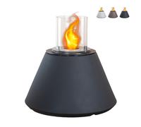 ProduceShop - Chimenea de bioetanol brasero de jardín Ø 60 x h 56 cm Stromboli Anthracite