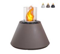 ProduceShop - Chimenea de bioetanol brasero de jardín Ø 60 x h 56 cm Stromboli Gray