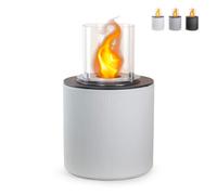 ProduceShop - Chimenea de bioetanol de suelo exterior interior Ø 36 x h 56 cm Modigliani White