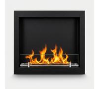 FURORE 60: Chimenea de bioetanol empotrada para pared frontal, dimensiones 60x55