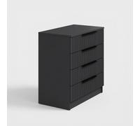 ProduceShop - Cómoda moderna de madera ahorraespacio Kale