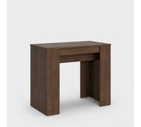 ProduceShop - Consola de diseño extensible 90x48-308cm mesa de comedor de madera Basic Noix