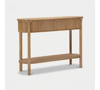ProduceShop - Consola de madera para recibidor Goteborg con cajón y estante