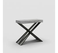 ProduceShop - Consola diseño extensible 90 x 40 - 300 cm mesa moderna Diago Concrete