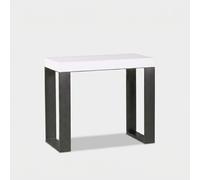 ProduceShop - Consola extensible 90 x 40 - 300 cm mesa comedor diseño blanco metal Tecno