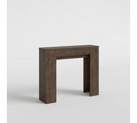ProduceShop - Consola extensible comedor cocina 8 personas 90×25-181 Slick Walnut brown