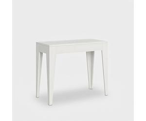 ProduceShop - Consola extensible diseño minimalista para 10 personas 90x42-198 Isotta Small Ash