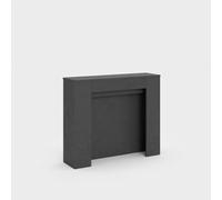 ProduceShop - Consola extensible para entrada o comedor, capacidad para 10 personas, 90×25-211 Kiba Anthracite
