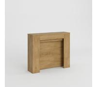 ProduceShop - Consola extensible para entrada o comedor, capacidad para 10 personas, 90×25-211 Kiba Natural