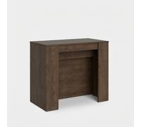 ProduceShop - Consola mesa comedor extensible 90 x 48 - 296 cm madera Venus Noix