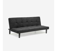 ProduceShop - Giada Dark Sofá Cama Diseño En Tejido 2 Plazas para casa y oficina