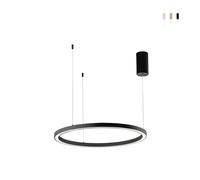 ProduceShop - Lámpara colgante LED diseño redondo minimalista 80cm Hoop Black