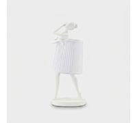 ProduceShop - Lámpara de mesa de resina con pantalla Ballet