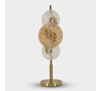 ProduceShop - Lámpara de mesa Osaka de hierro y cristal