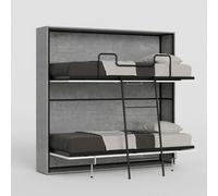 ProduceShop - Litera abatible horizontal gris 85x185cm Kando 2CM
