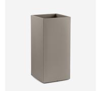 ProduceShop - Macetero cuadrado alto de jardín en polietileno Loto Beige