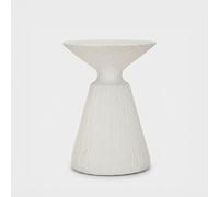 Mauro Ferretti Mesa auxiliar Cone Ø 40 x 53 cm, MGO, Cream
