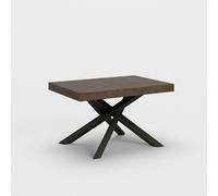 ProduceShop - Mesa de comedor 90 x 130 - 234 cm moderna extensible madera Volantis Noix